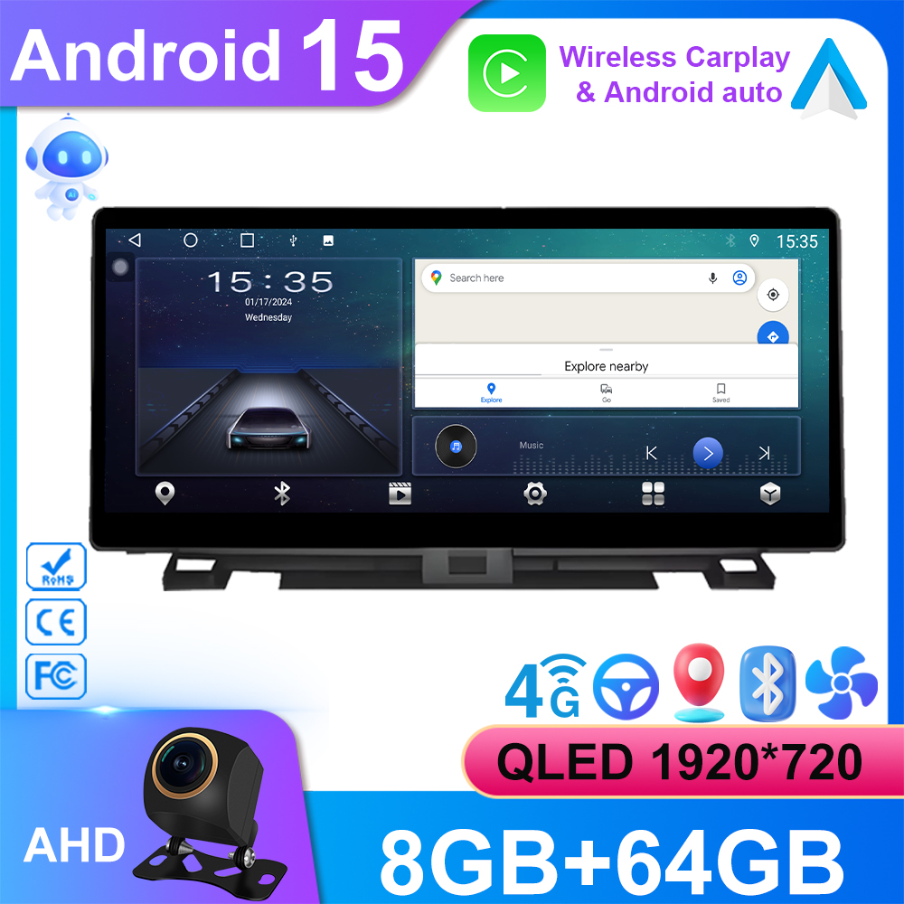 Car Accessories In India - 10.25'' Android 15 CarPlay For Lexus