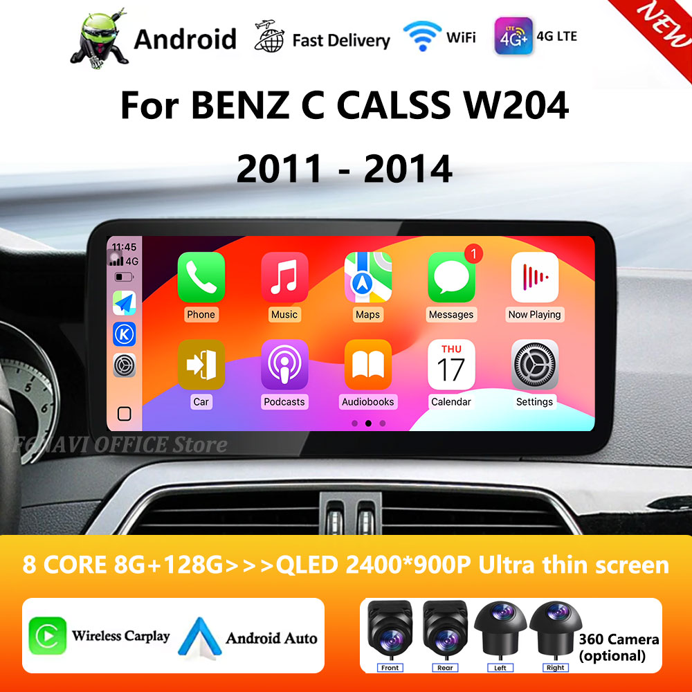 Car Accessories In India - Android 16 Carplay QLED Ultra-thin Screen