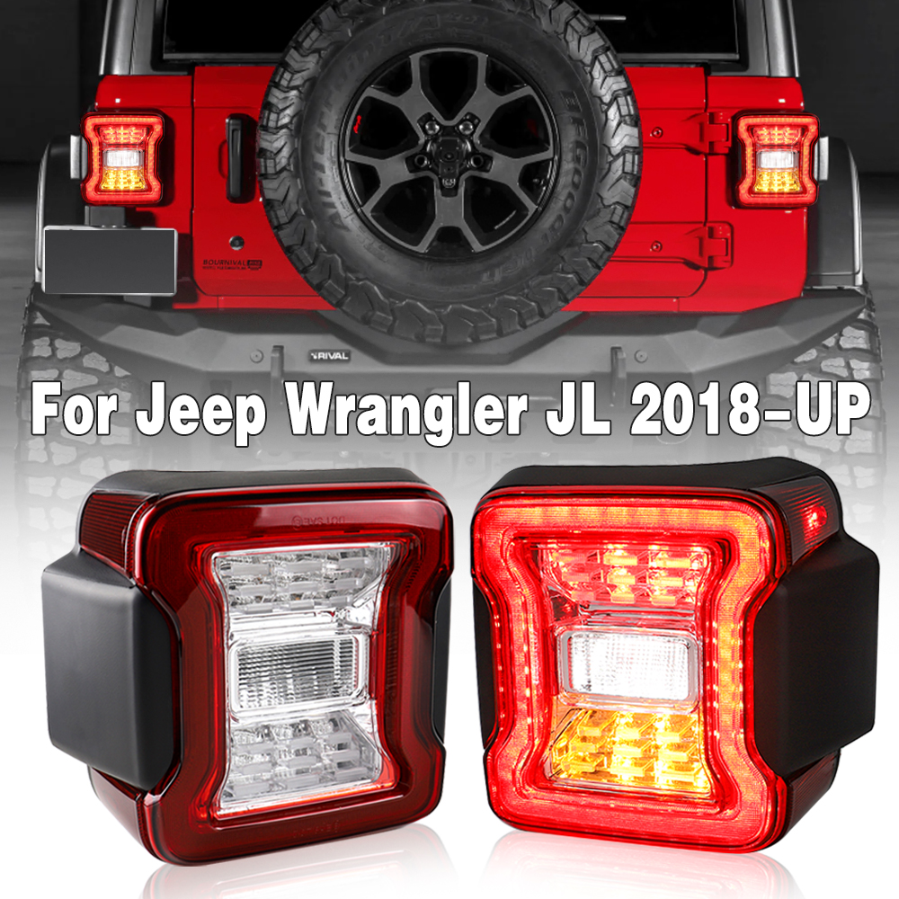 Car Accessories For Road Trip - LED Tail Lights for Jeep Wrangler