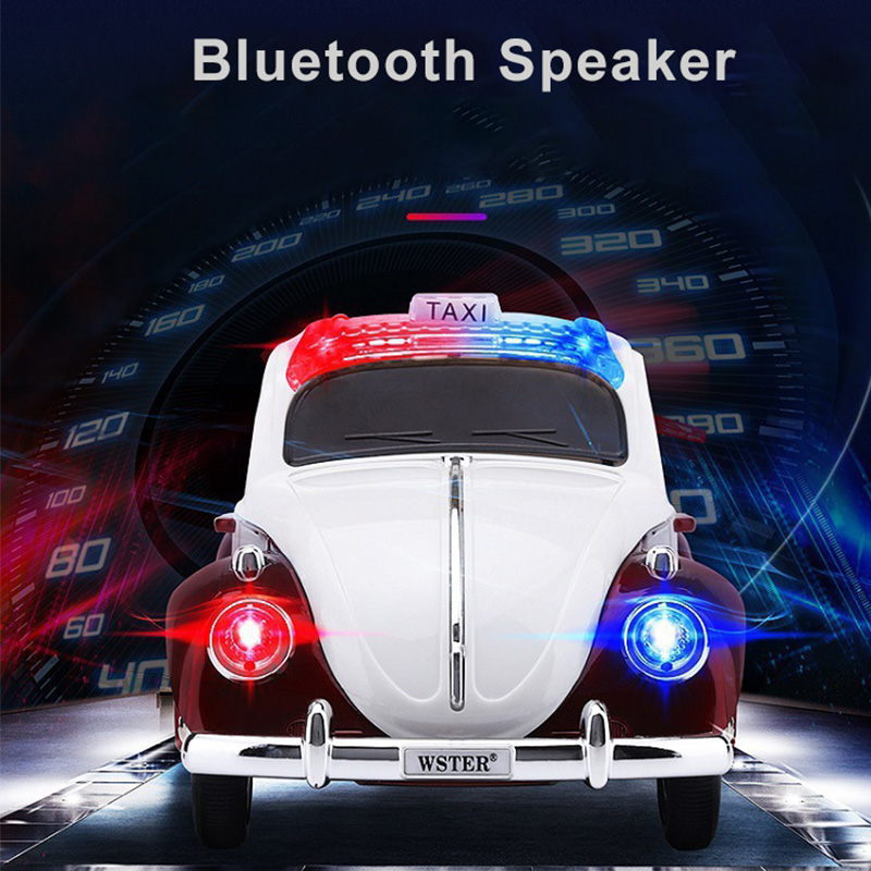 Car Accessories Amazon - Retro Bluetooth Speaker Car Shaped Wireless