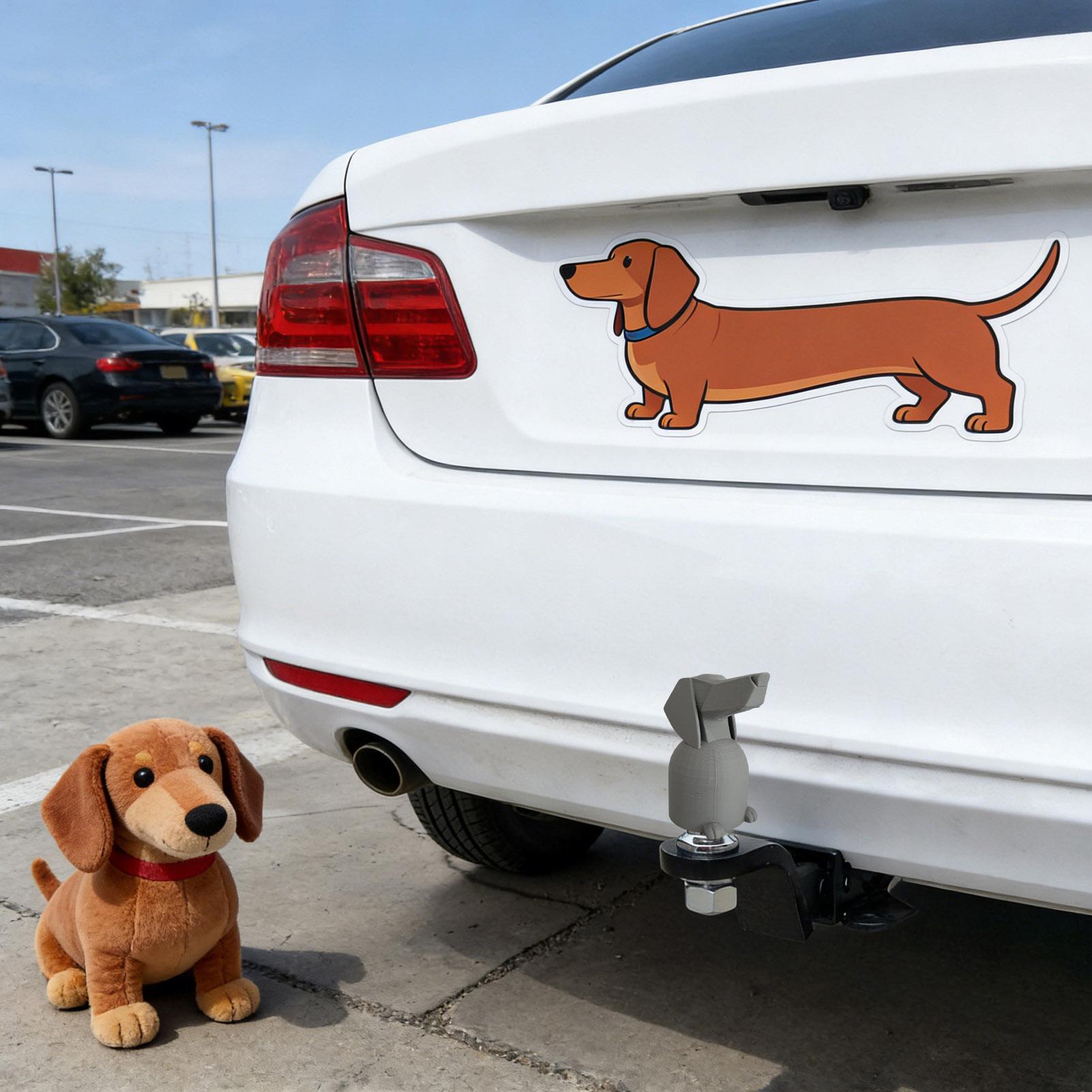Trailer Hitch Covers Dachshund - Car Accessories For Road Trip のレビューと価格