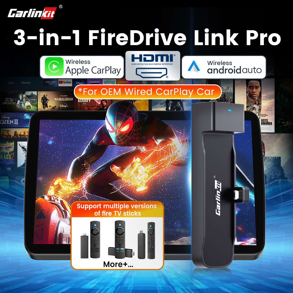 CarlinKit FireDrive Link Pro W - Car Accessories Amazon のレビューと価格