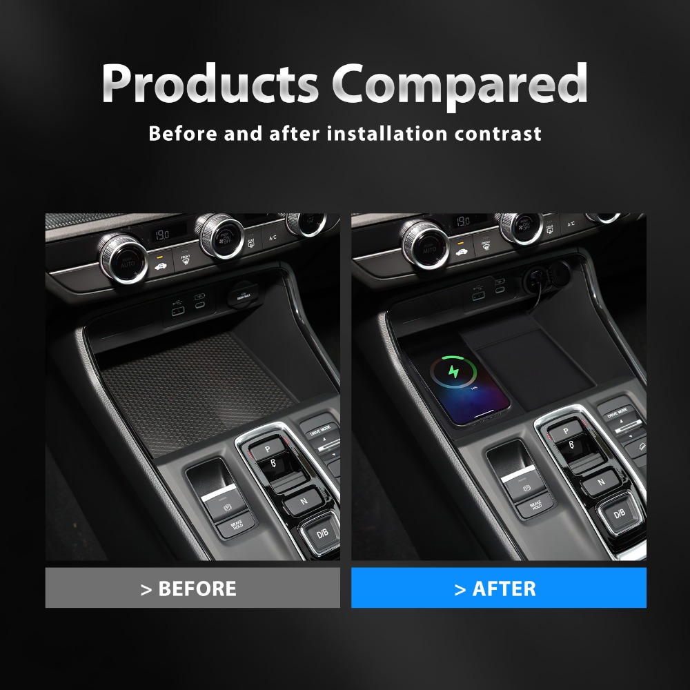 Car Wireless Charger Pad Stabl - Car Accessories Honda Crv のレビューと価格