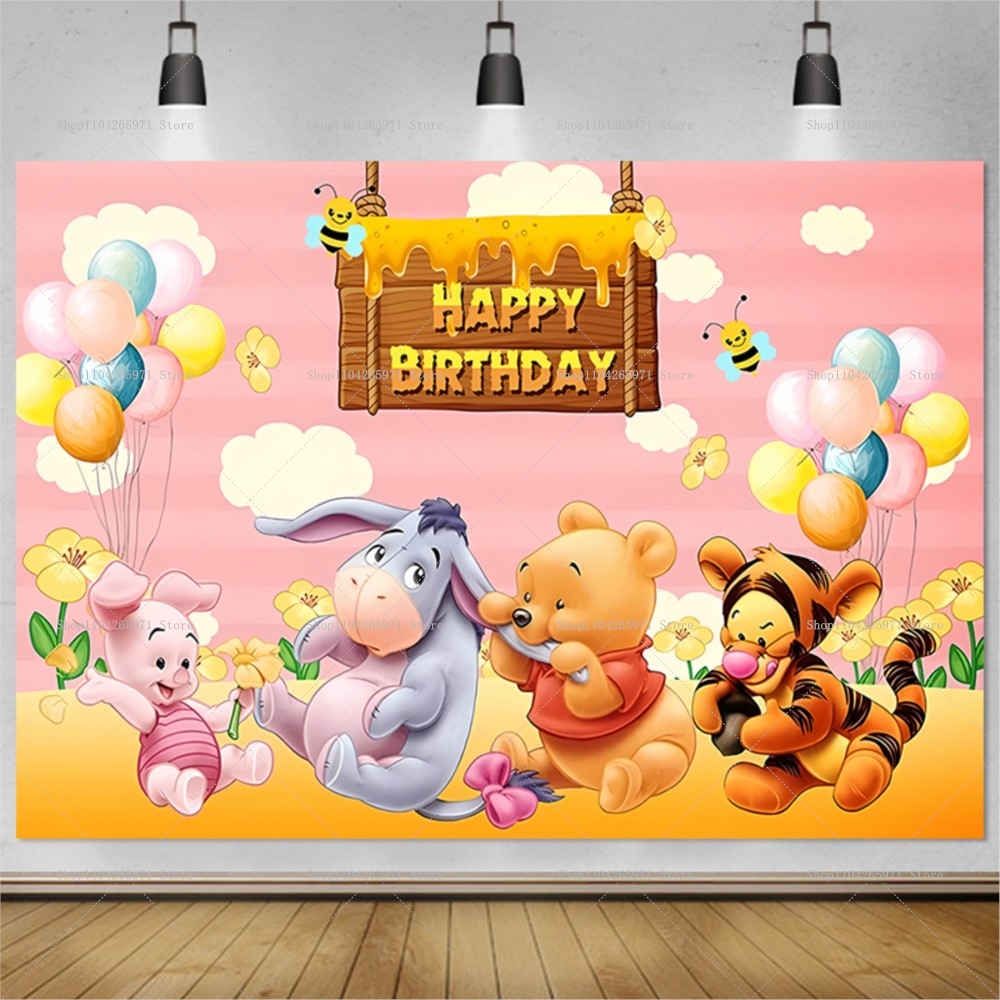 Disney Winnie the Pooh Backdro - Car Accessories Banner のレビューと価格
