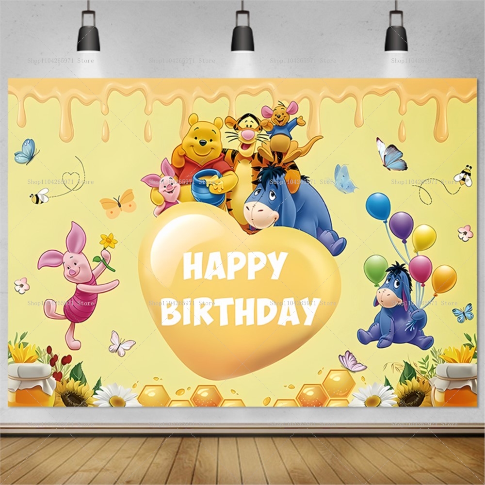 Disney Winnie the Pooh Backdro - Car Accessories Banner のレビューと価格
