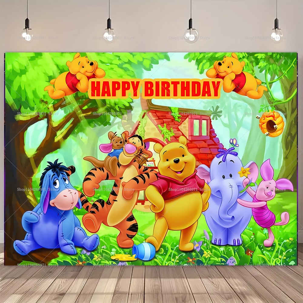 Disney Winnie the Pooh Backdro - Car Accessories Banner のレビューと価格