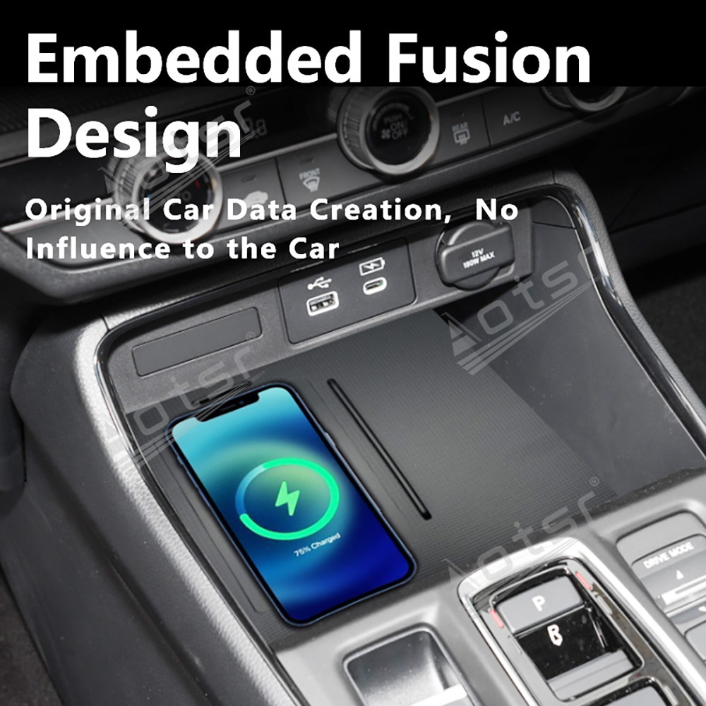 Car Wireless Charger Pad, Smar - Car Accessories Honda Crv のレビューと価格