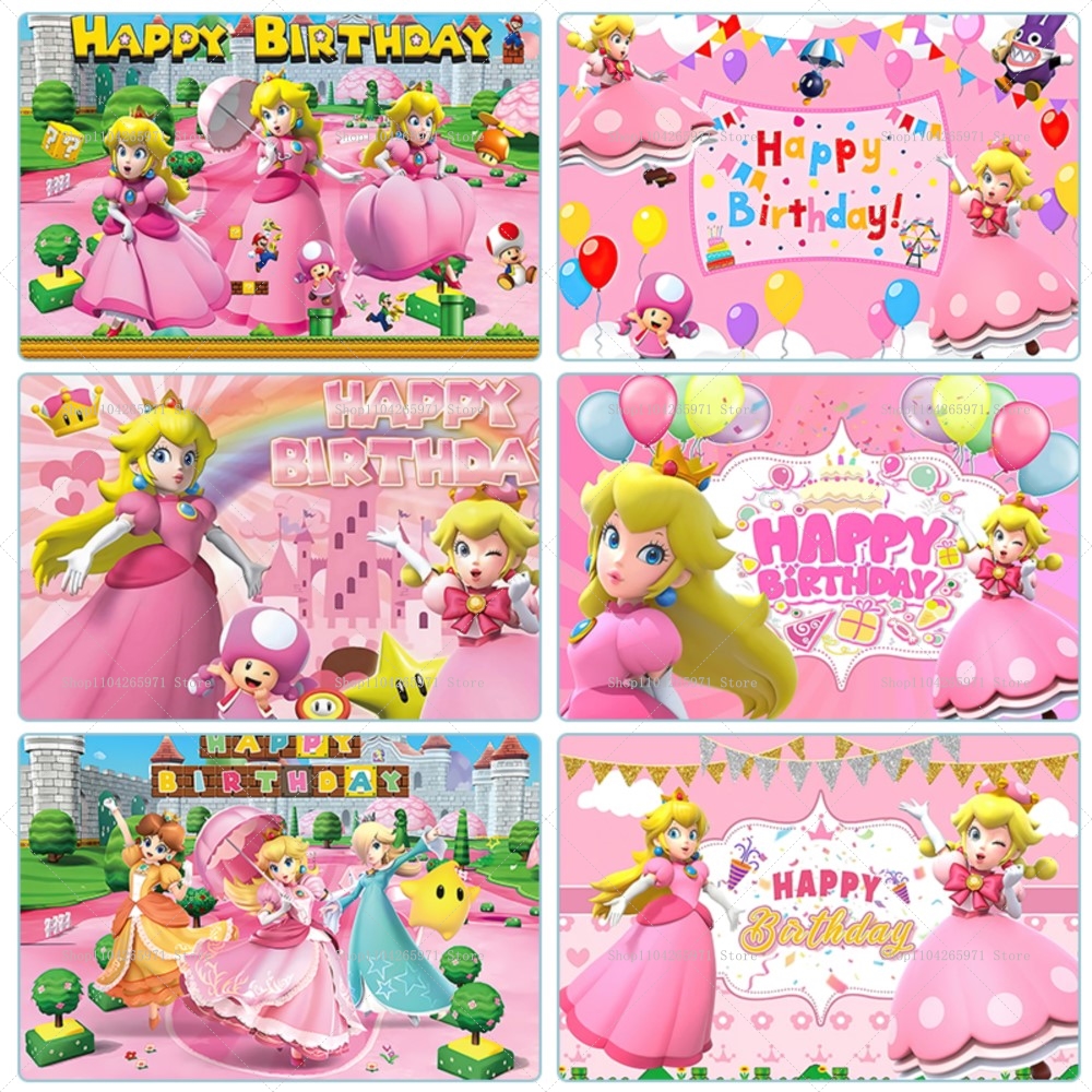 Princess Peach Daisy Birthday  - Car Accessories Banner のレビューと価格