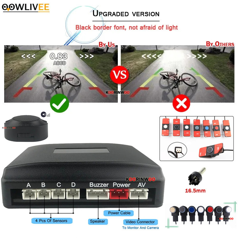 Car Parktronic Sensors Kit Rev - Car Accessories In India のレビューと価格