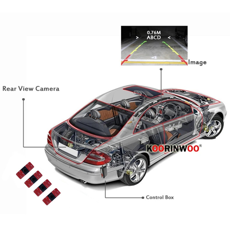 Car Parktronic Sensors Kit Rev - Car Accessories In India のレビューと価格