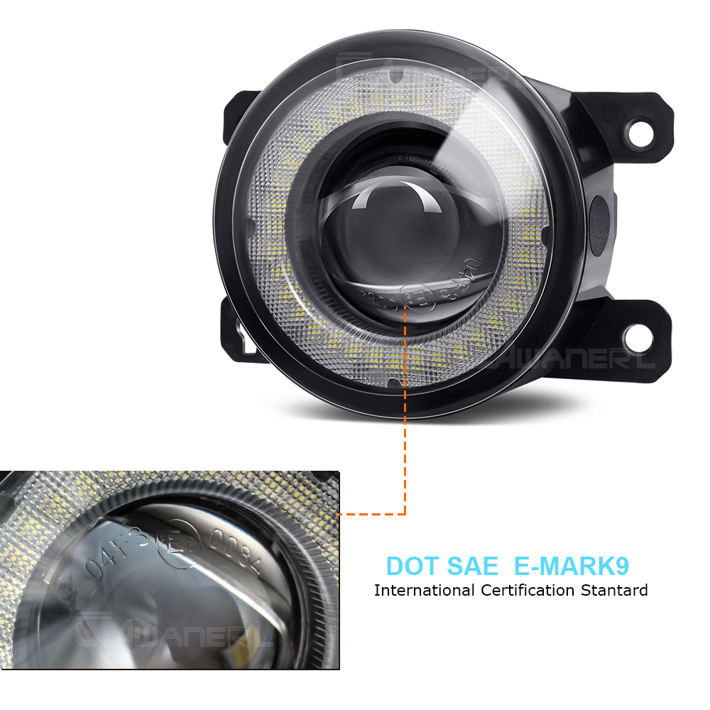 2 X 30W H11 LED Fog Light Ange - Car Accessories For Road Trip のレビューと価格