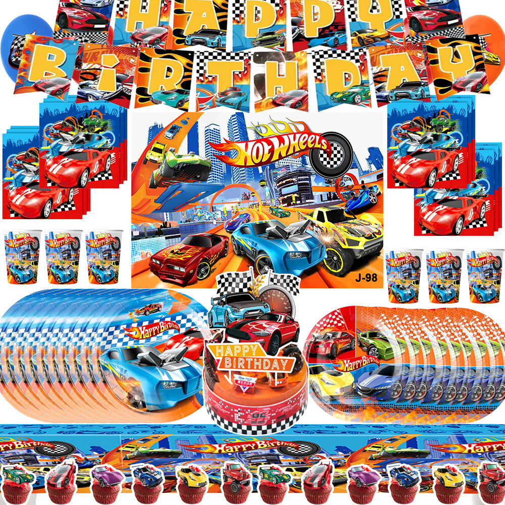 Boys Racing Sports Car Birthda - Car Accessories Banner のレビューと価格