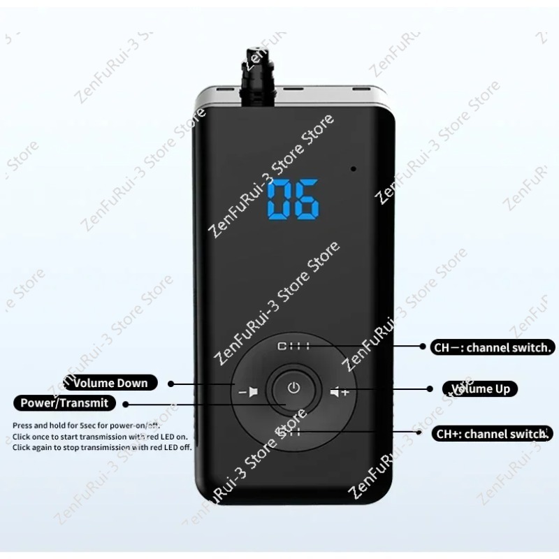 Ear Hook Wireless Bluetooth Sw - Fm Transmitter のレビューと価格
