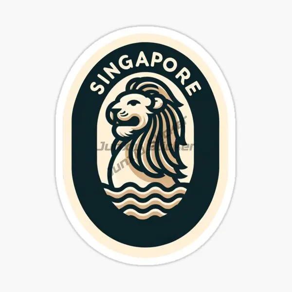 Singapore SG Flag Map Merlion  - Car Accessories Singapore のレビューと価格