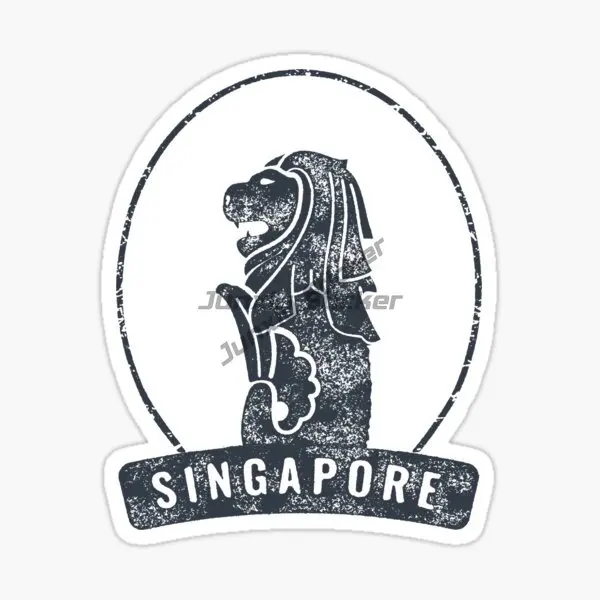 Singapore SG Flag Map Merlion  - Car Accessories Singapore のレビューと価格