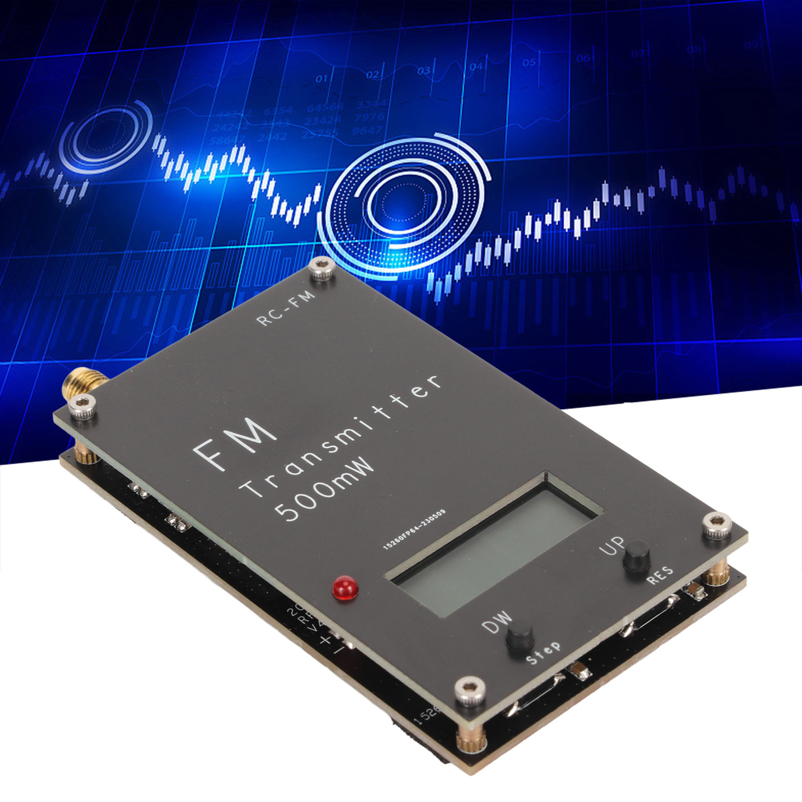 500mW FM Transmitter with LCD  - Fm Transmitter のレビューと価格