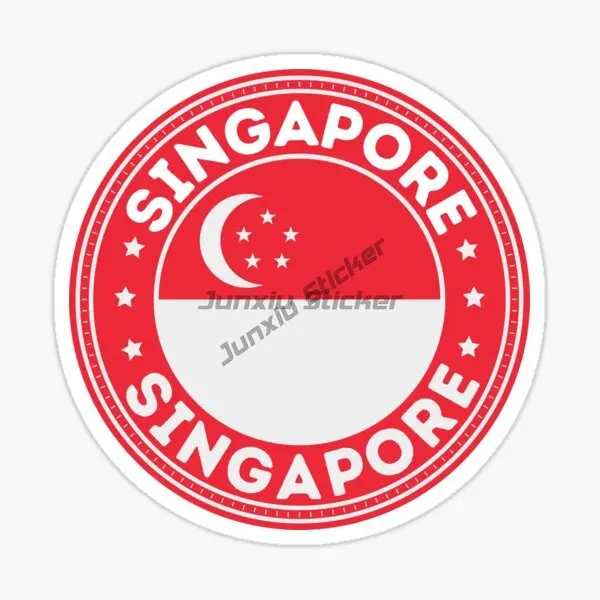 Singapore Flag Map Creative PV - Car Accessories Singapore のレビューと価格