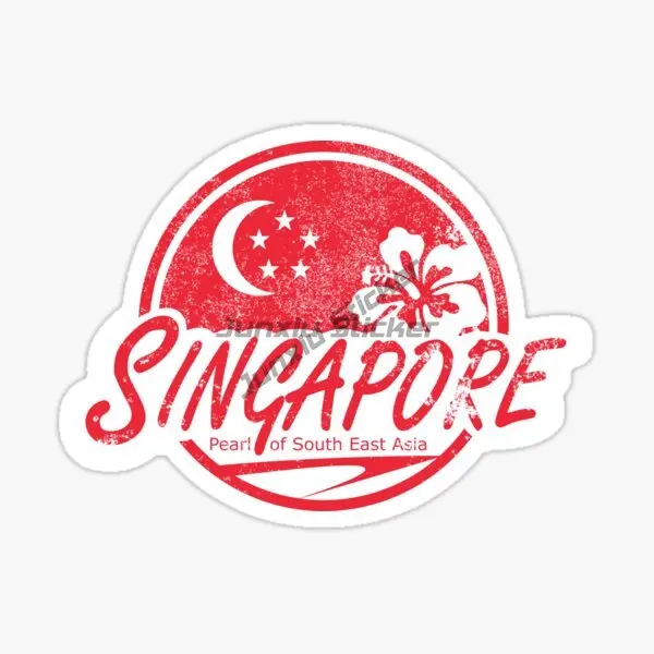 Singapore Flag Map Creative PV - Car Accessories Singapore のレビューと価格