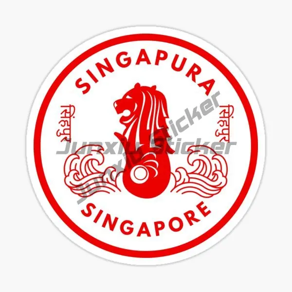Singapore Flag Map Lion Creati - Car Accessories Singapore のレビューと価格