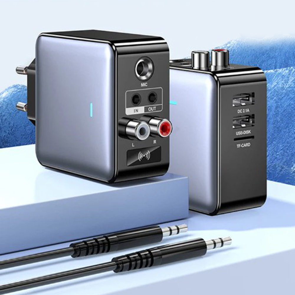 QC 2.0 H6 EU US Plug Daul USB  - Fm Transmitter のレビューと価格