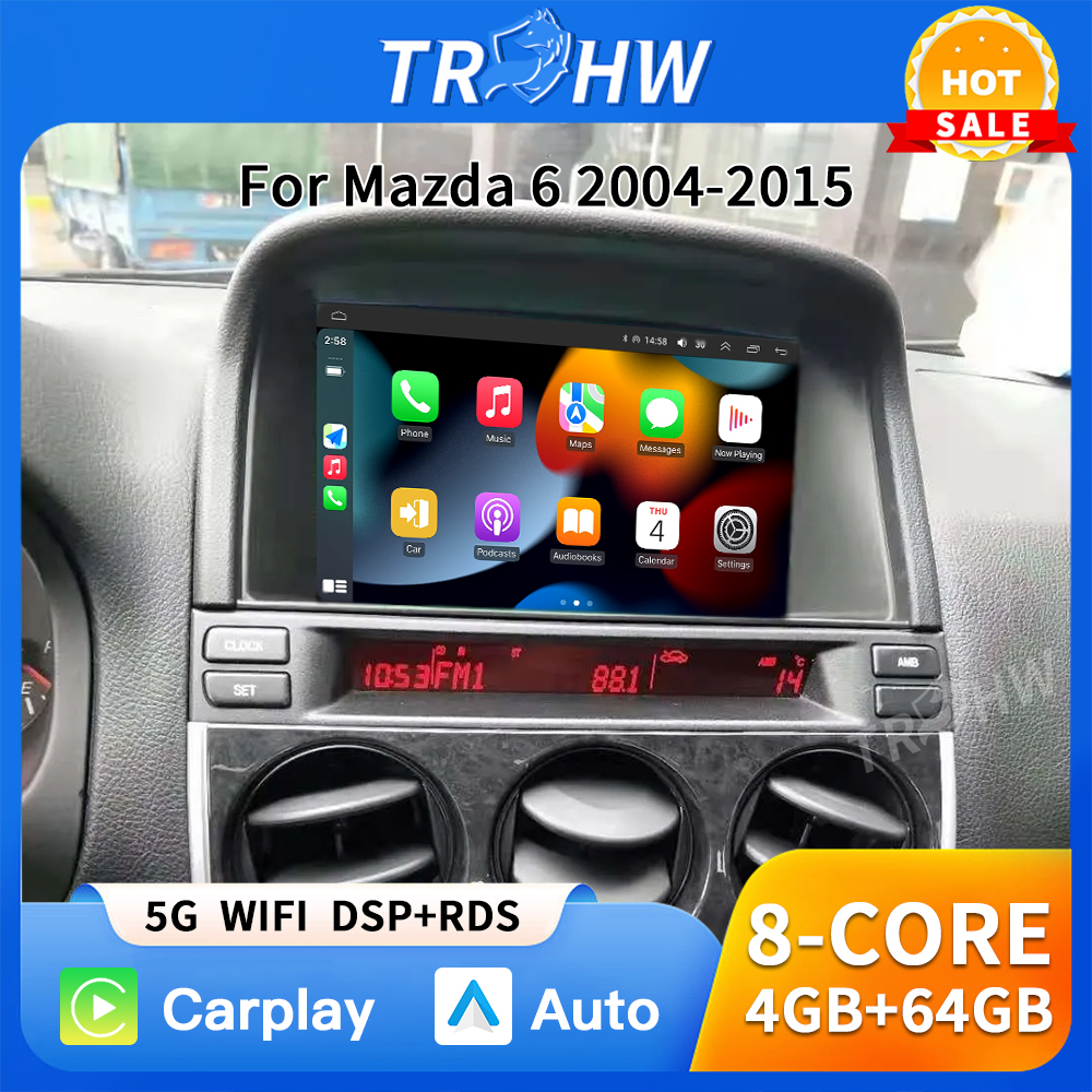 Car Radio for Mazda 6 2004-201 - Car Accessories In India のレビューと価格