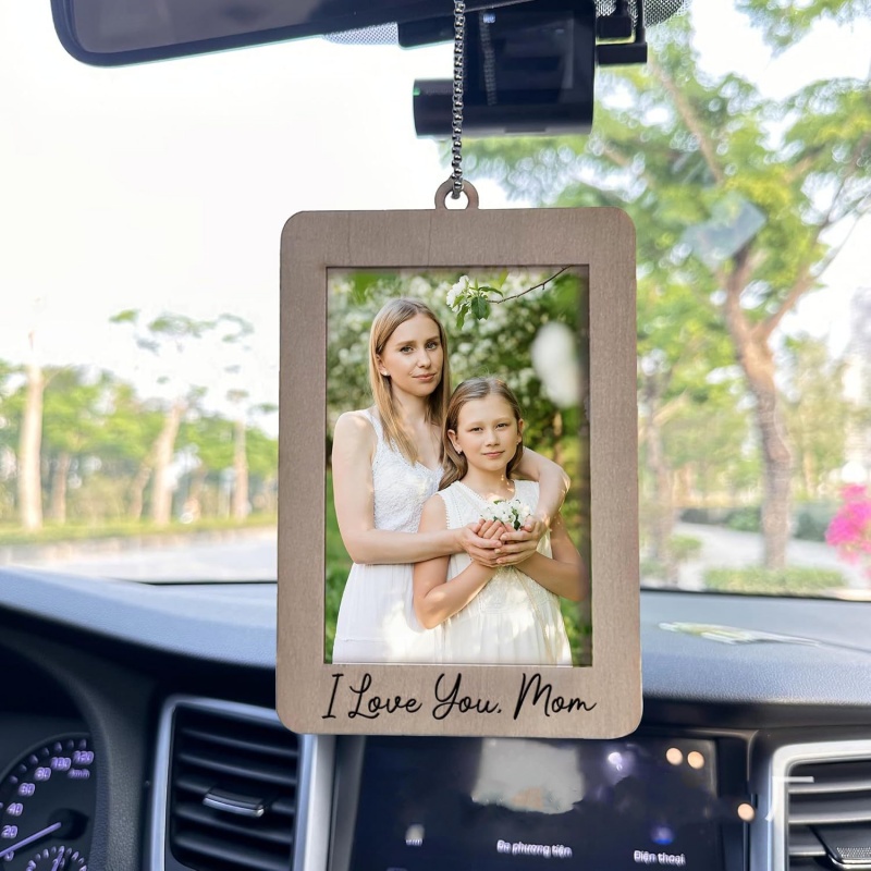 Car Decor Hanging Photo Frame  - Car Accessories Hanging From Mirror のレビューと価格