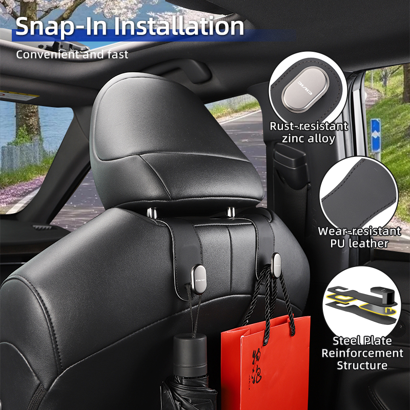 Leather Car Seat Back Hook Sto - Car Accessories Honda Crv のレビューと価格