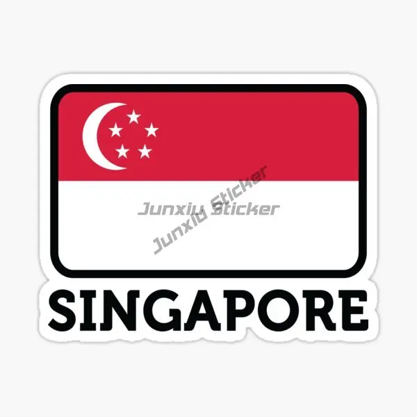 Singapore Flag Map Merlion Emb - Car Accessories Singapore のレビューと価格