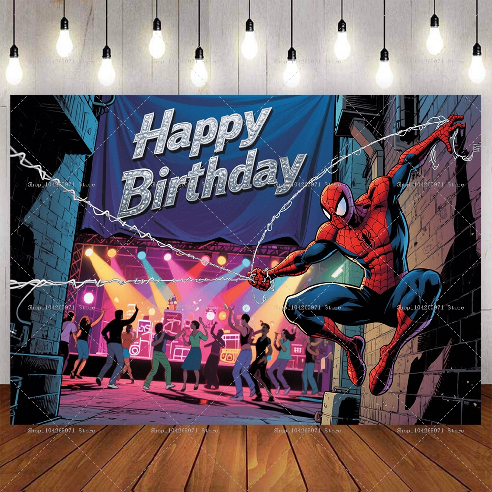 Cool Spider-Man Birthday Backd - Car Accessories Banner のレビューと価格