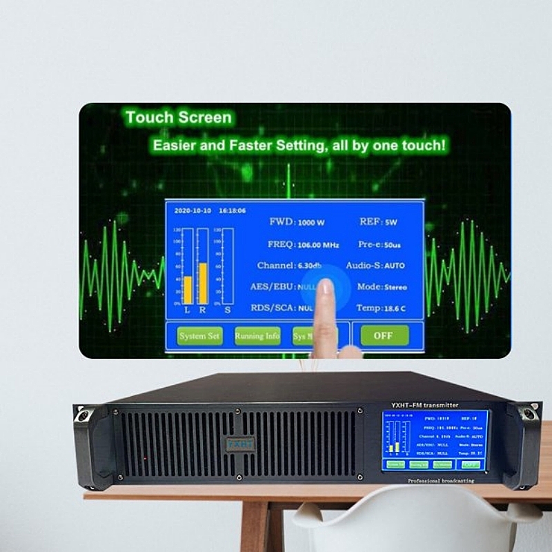 600W FM Transmitter FCC/ISO Ap - Fm Transmitter のレビューと価格