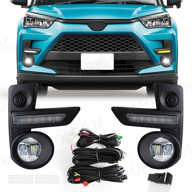 Led Fog Lamps For Toyota Raize - Car Accessories For Road Trip のレビューと価格